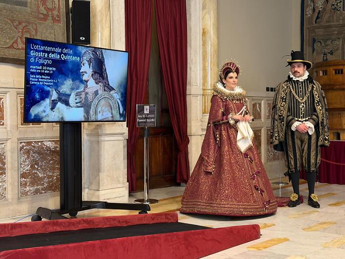 Quintana di Foligno, la Camera dei Deputati concede il patrocinio per gli 80 anni della manifestazione