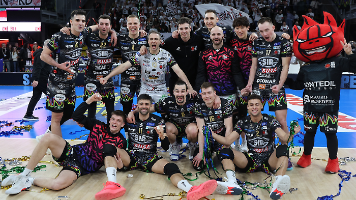 La Sir Perugia vola in semifinale playoff: Monza ko 3-0