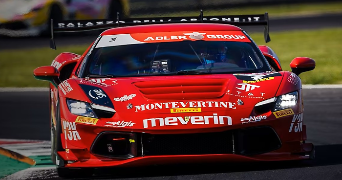 Un team di Perugia brilla al Ferrari Challenge: &egrave; bronzo in Francia