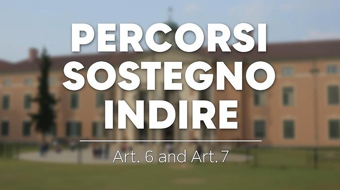 Percorsi Indire - Art. 6 e 7