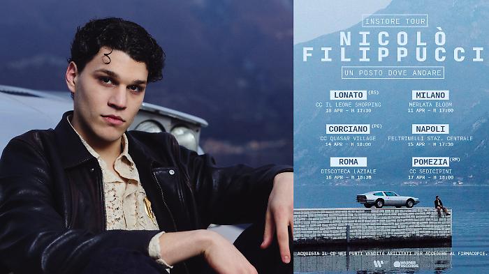 Al via l'instore tour di Nicol&ograve; Filippucci: prevista una data anche a Corciano 