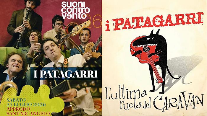 Suoni Controvento, I Patagarri in concerto al lago Trasimeno