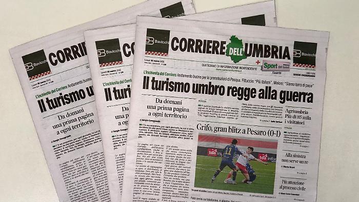 Da domani una "prima pagina" a ogni territorio