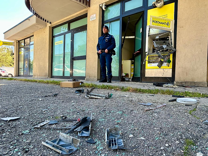 Colpo grosso al Postamat di Ponte Valleceppi: i ladri scappano con 190 mila euro 