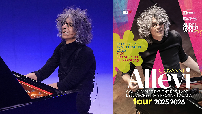 Giovanni Allevi protagonista ad Assisi del gran finale di Suoni Controvento: data e biglietti