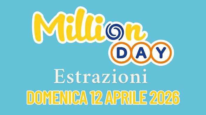 Million Day e Million Day Extra, le estrazioni di oggi domenica 12 aprile: i numeri vincenti