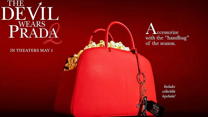 I contenitori popcorn: dalla borsa de Il Diavolo veste Prada 2 al bucket Yoshi di Super Mario Galaxy Movie. Quale dei due non delude le aspettative? 