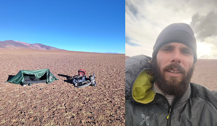 Lorenzo Barone, le tappe finali del suo viaggio estremo: "Mi resta solo l'ultimo sforzo e si torna a casa".  E Jovanotti commenta il post