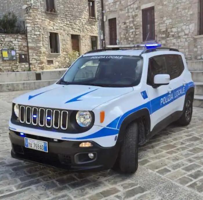 La polizia locale di Corciano