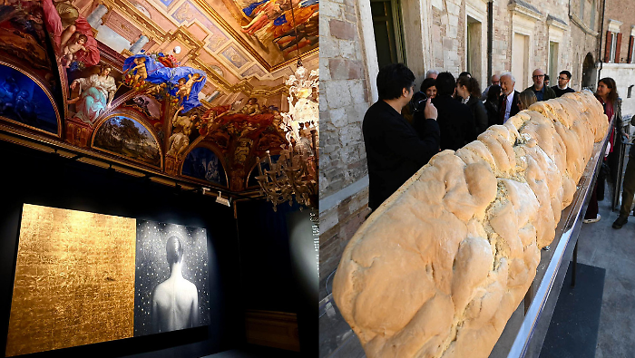 Il messaggio di San Francesco negli artisti contemporanei. Da Pistoletto a Burri: inaugurata la mostra a Palazzo Baldeschi 