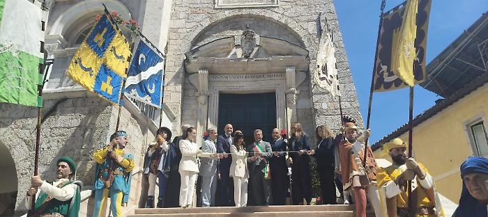 Taglio del nastro per il Palazzo Comunale di Norcia: &ldquo;Restituiamo un simbolo identitario&rdquo;