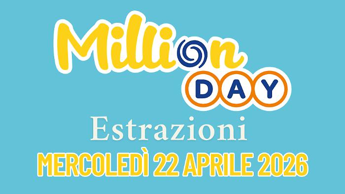 Million Day e Million Day Extra, le estrazioni di oggi mercoled&igrave; 22 aprile: i numeri vincenti