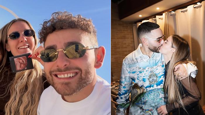 Chi &egrave; Ada, la moglie di Rocco Hunt: l&rsquo;amore nato da ragazzi, il figlio Giovanni e la dolce attesa 