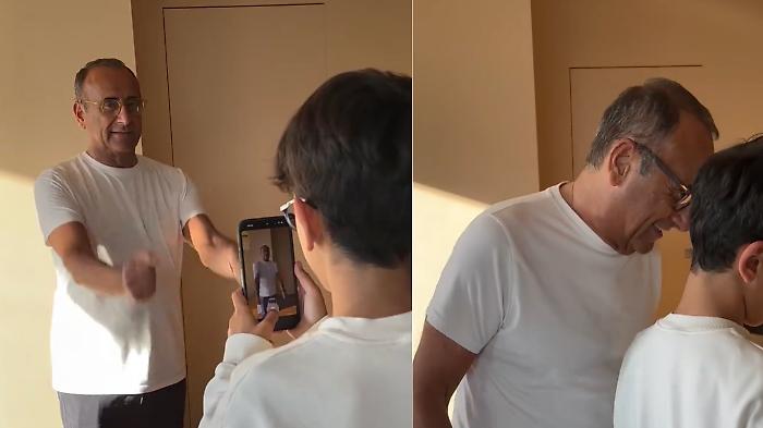 Carlo Conti, boom su TikTok: la moglie Francesca smentisce le voci sull&rsquo;Intelligenza Artificiale