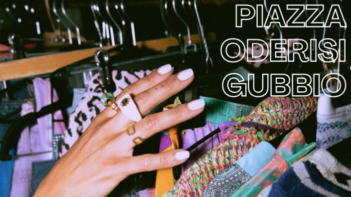 Gubbio, con Seconda mano moda sostenibile e mano tesa verso l'America Latina: il progetto nasce in piazza Oderisi 