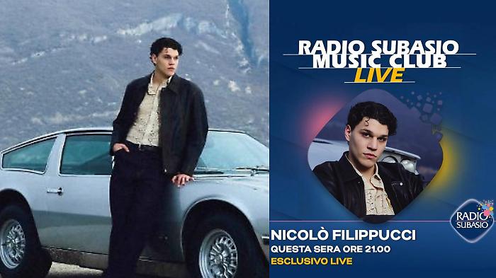 Nicol&ograve; Filippucci ospite stasera a Radio Subasio Music Club