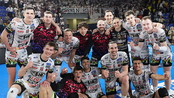 Perugia a un passo dallo scudetto: la Sir espugna Civitanova (3-1)