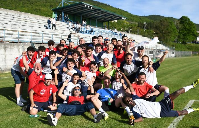 Atletico Gualdo Fossato in estasi, Promozione al fotofinish