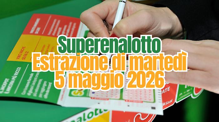 Lotto e Superenalotto, l'estrazione di oggi luned&igrave; 5 maggio: i numeri vincenti