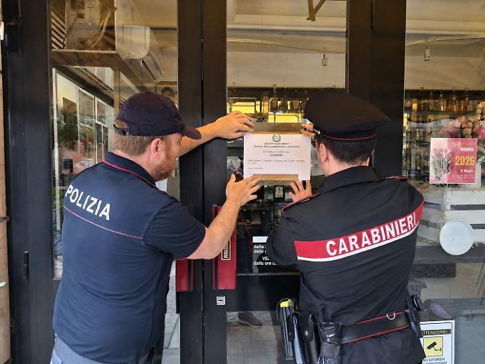Chiuso per una settimana un locale in centro: liti frequenti e ritrovo di pregiudicati 