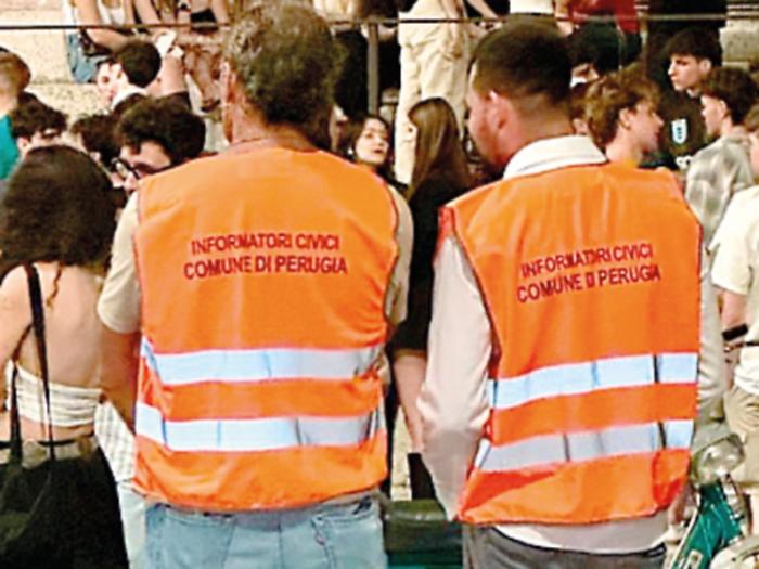 Intervento degli informatori civici a Umbria Jazz: evitato uno scherzo pericoloso