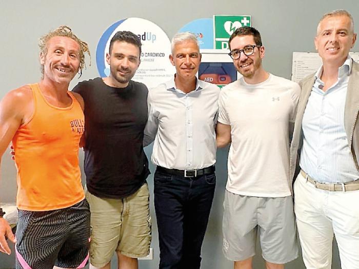 Dono defibrillatore Deruta 