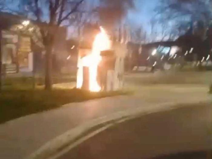 Centralina Arpa in fiamme: intervento dei vigili del fuoco a Ponte San Giovanni