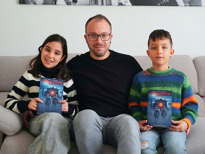 "Abbiamo scritto un libro insieme". La storia dell'opera realizzata da Michele Gosti con i figli Viola e Andrea di 10 e 8 anni 