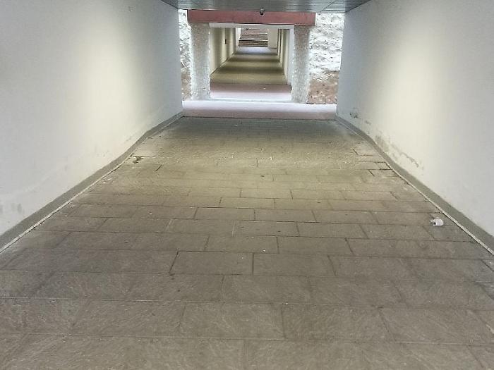 Passaggio Europa collega il parcheggio del Plateatico a viale Marconi