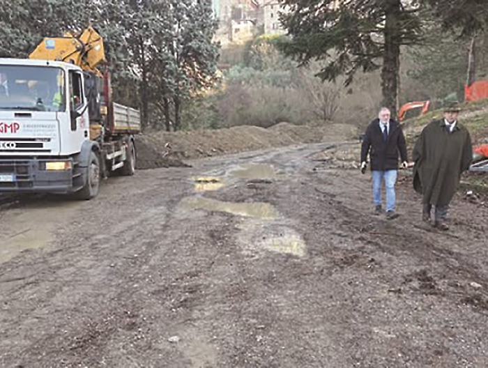 Un metro al giorno per l&rsquo;ascensore: procedono i lavori per il nuovo parcheggio di Porta Orvietana e l&rsquo;impianto di risalita da via Termoli