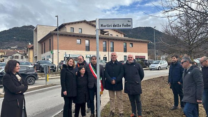 Via intitolata ai Martiri delle foibe, Amministrazione comunale: &ldquo;Contro ogni forma di violenza&rdquo;