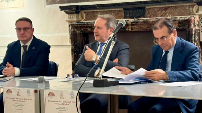 Presentata l'Unione degli Ordini forensi: l'accordo storico tra gli avvocati umbri