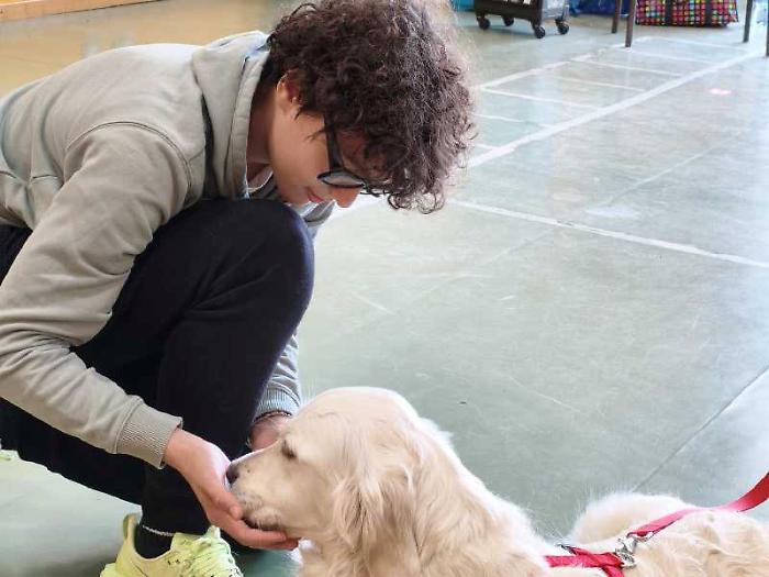 Studenti a lezione per imparare il linguaggio degli animali