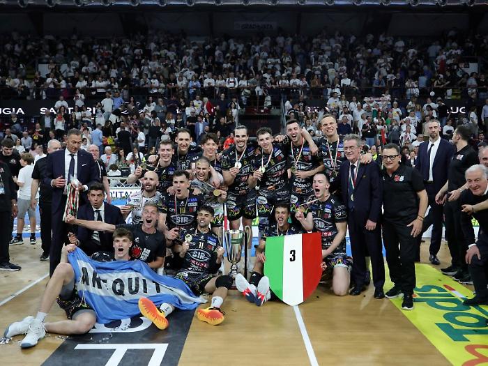 Sir Susa Scai, questa si chiama felicit&agrave;. Il presidente e il trionfo in rimonta sulla Lube: &ldquo;Mi ero quasi rassegnato a tornare a Civitanova&rdquo;