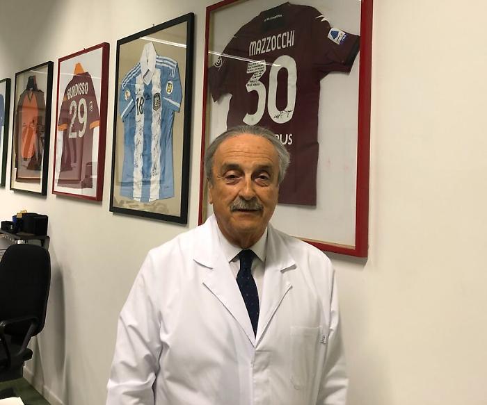 Ginocchia rotte in Cosenza-Catanzaro, l'assistente Cipressa operato dal dottor Cerulli