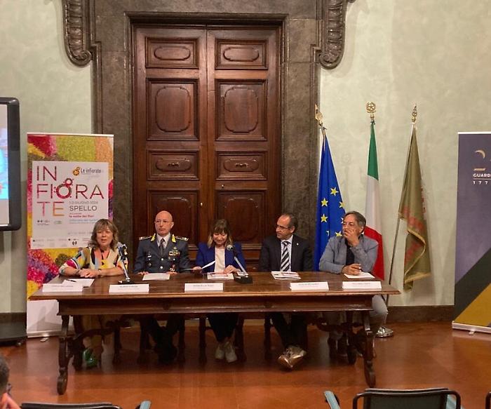 Spello, presentato il programma delle Infiorate 2024: tornano nel fine settimana dell'1 e 2 giugno