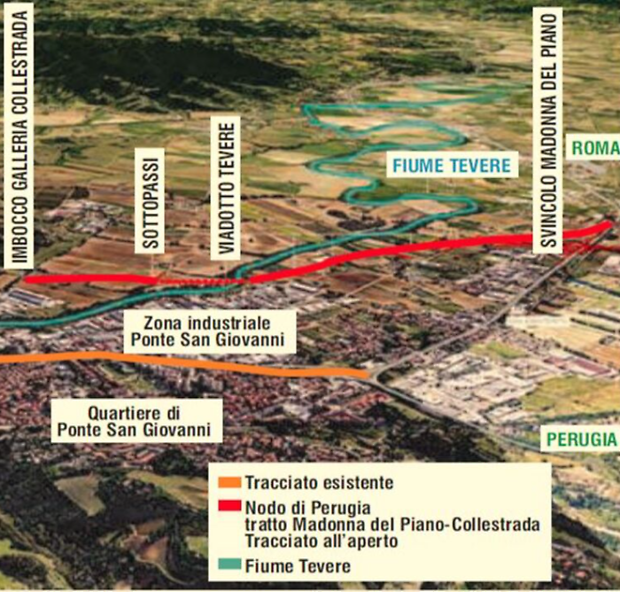 Il Nodo di Perugia divide il Patto Avanti, Avs contro il presidente della Provincia Presciutti