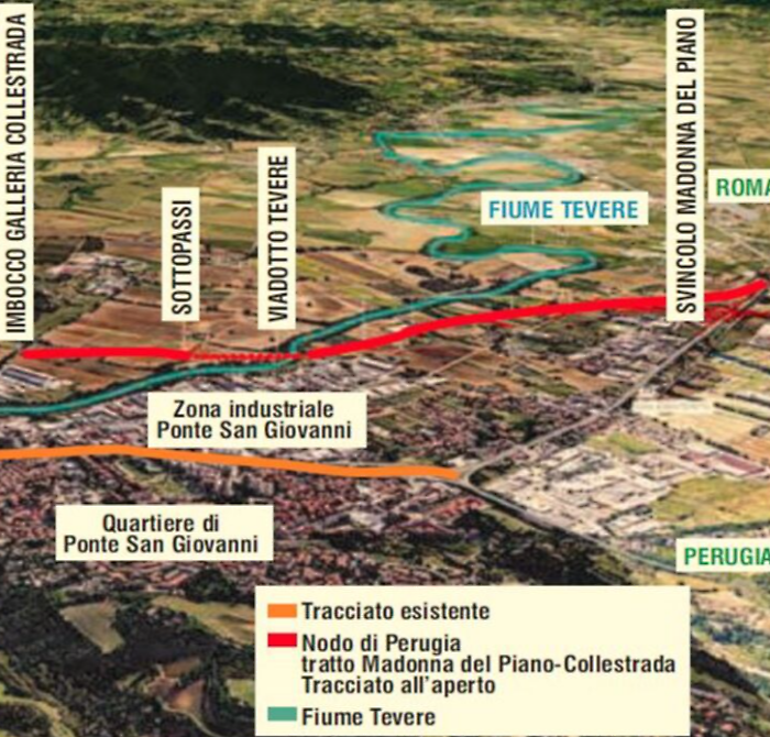 Il Nodo di Perugia divide il Patto Avanti, Avs contro il presidente della Provincia Presciutti