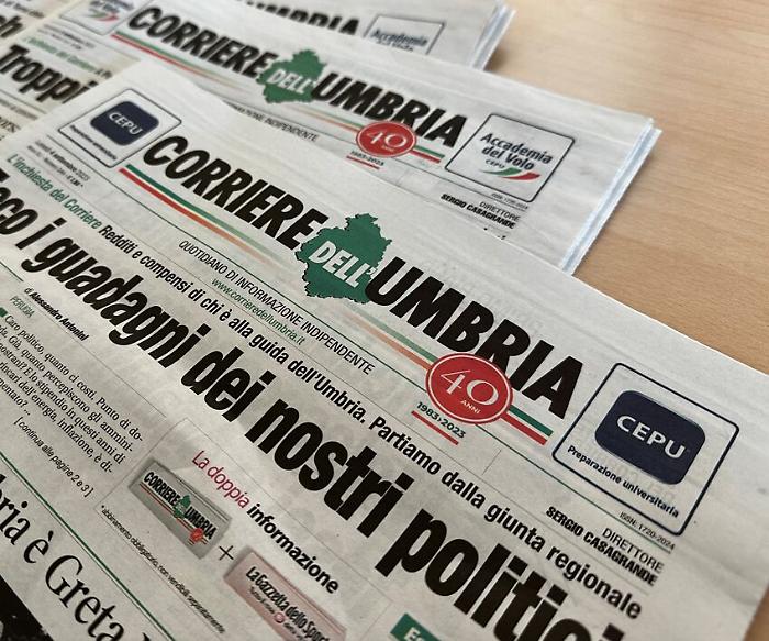 Corriere dell'Umbria, torniamo a Foligno: nuova redazione