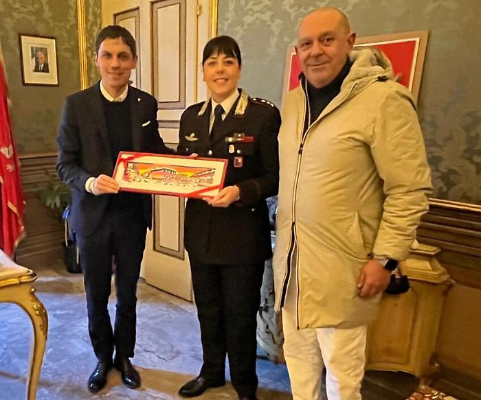 Perugia, Tamara Nicolai lascia l'incarico di comandante dei carabinieri. Il saluto di Romizi e Merl