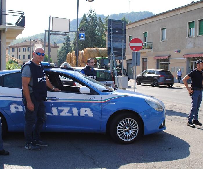 Operazione Orvieto sicura, polizia in allerta. Identificate 110 persone