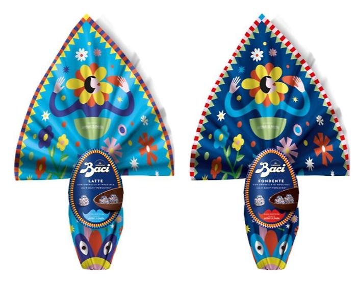 Pasqua, le uova di Baci Perugina ispirate alla primavera e"decorate" dall'artista Antonio Colomboni