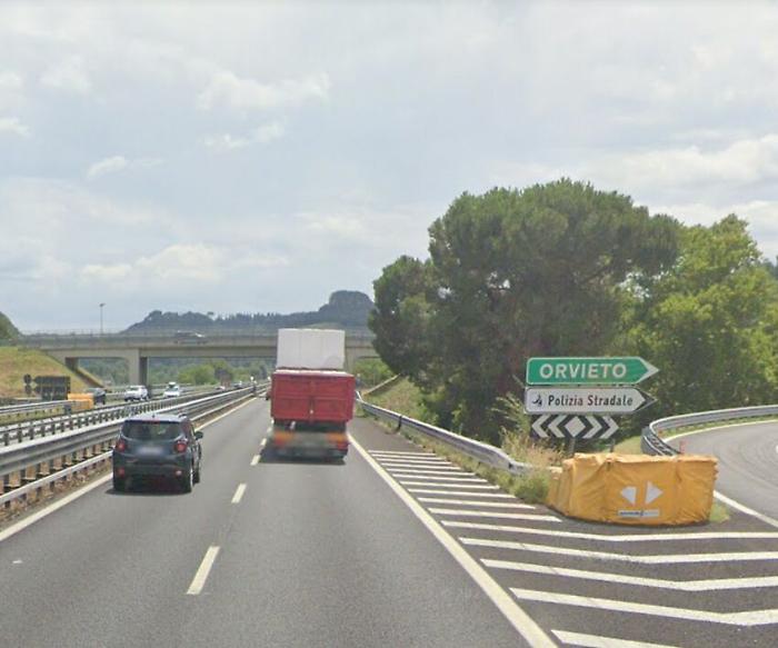 Orvieto, il casello della autostrada A1 chiuso per una notte in uscita per chi proviene da Firenze