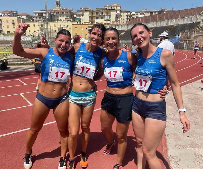 Athlon Bastia, grandi risultati ai campionati italiani Master di atletica leggera a Salerno