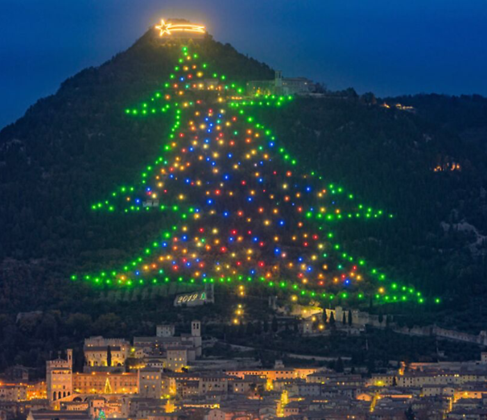 La luce del Natale torna ad illuminare il monte Ingino: tutto pronto per l'accensione dell'Albero più grande del mondo