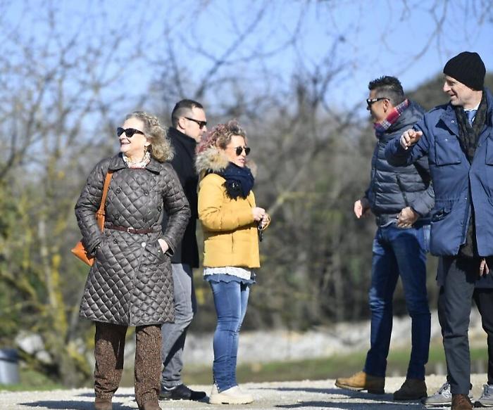 Siena, il sindaco Nicoletta Fabio alle previsite: "Avere cos&igrave; tanti cavalli &egrave; una buona notizia"