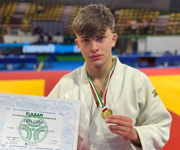 Judo, Alessandro Bicorgni è campione d'Italia Under 18 Perugia