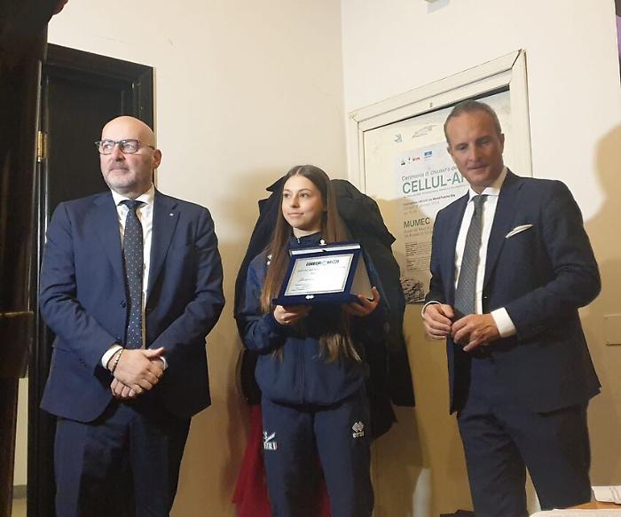 Aretino dell'anno, premiata Beatrice Coradeschi. Corriere di Arezzo, festa verso il 40&deg;