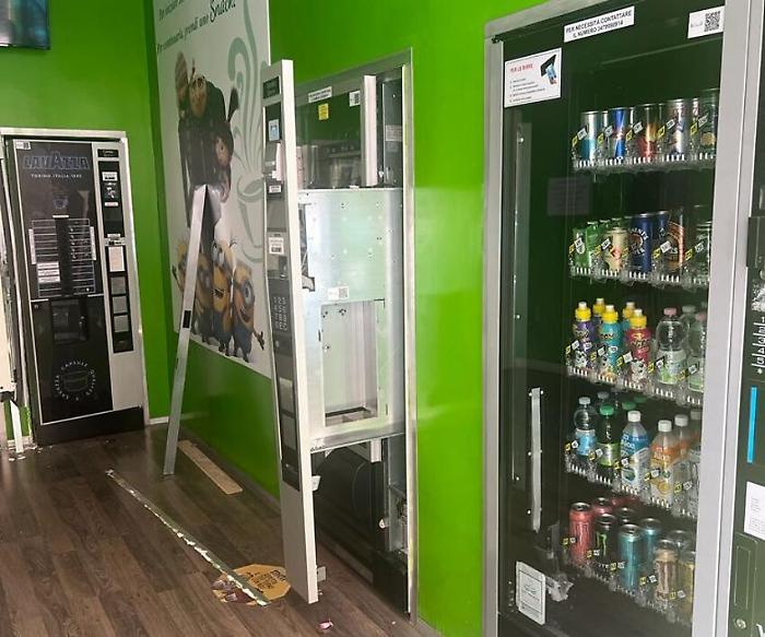 Distributori automatici presi d'assalto a Terni da un ladro seriale
