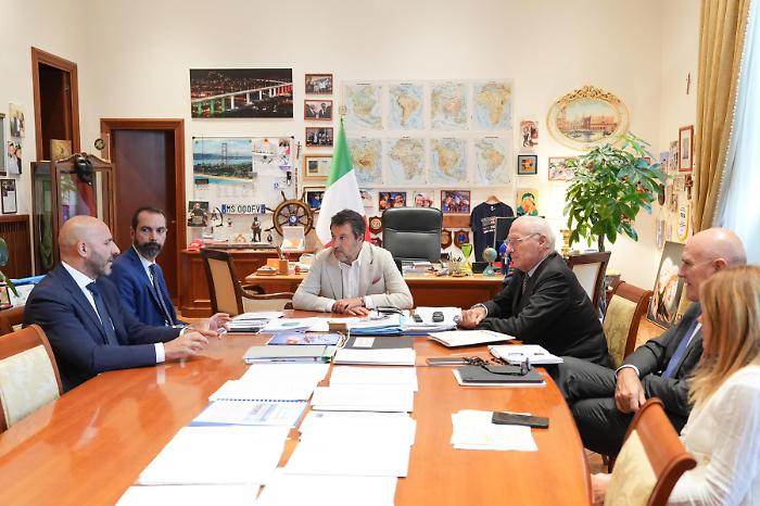 Ponte sullo stretto, Salvini incontra il sindaco di Messina